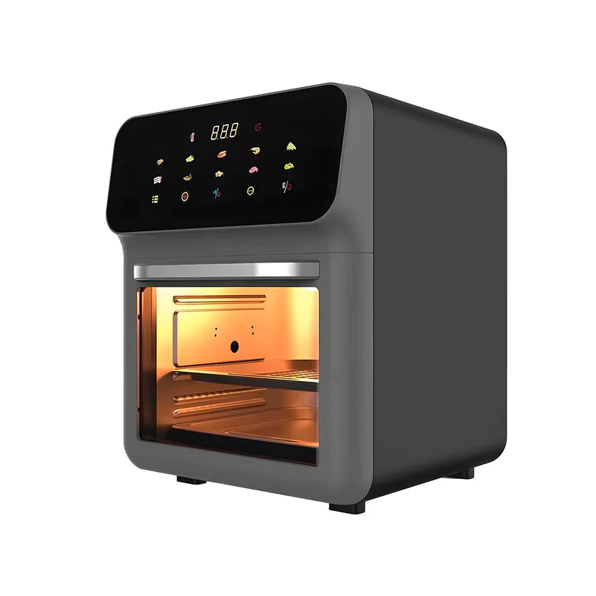 Forno friggitrice ad aria con display digitale multifunzionale 12 L Kasanova Forno friggitrice ad aria con display digitale multifunzionale 12 L Kasanova